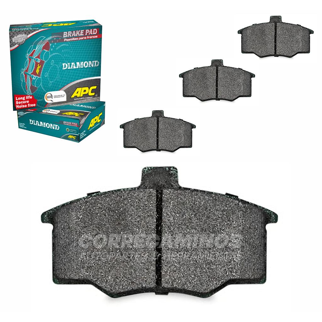 PASTILLAS MONZA TEMPRA (BRAKE PAK) 001<