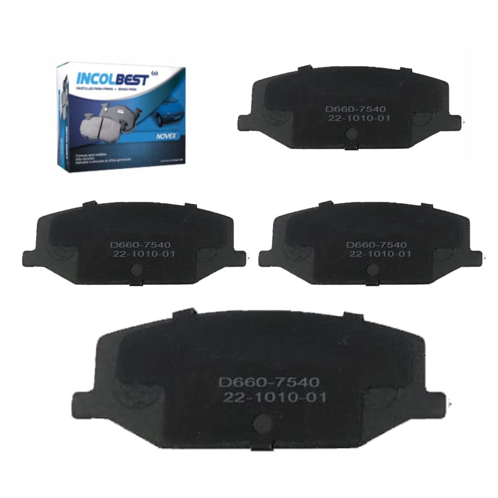 PASTILLAS SJ410 SUZUKY JIMNY SAMURAI SUZUKI 410 413 (NOVEX) 035&lt;