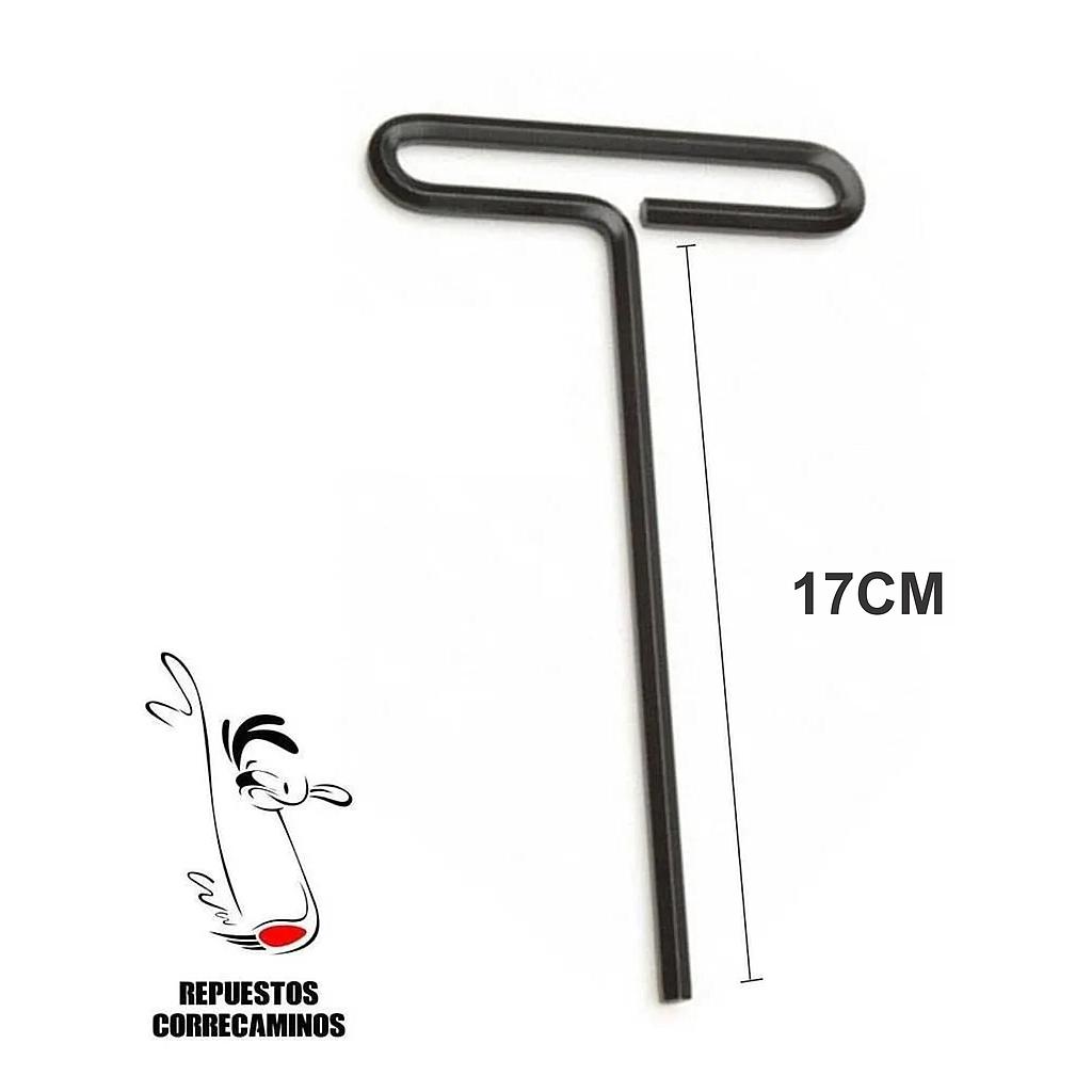 LLAVE BRISTOL 8MM T                                         