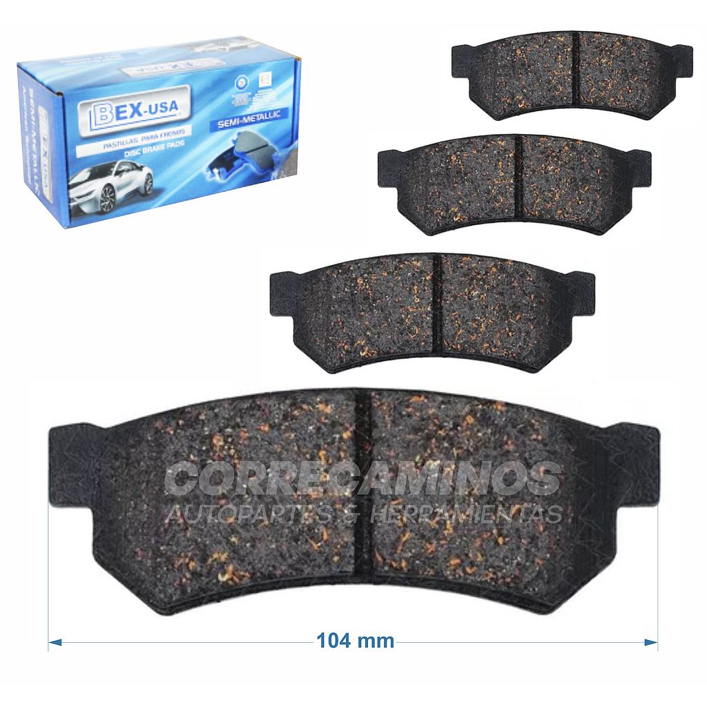 PASTILLAS OPTRA TRASERAS 09> (BEX USA) 10265 <
