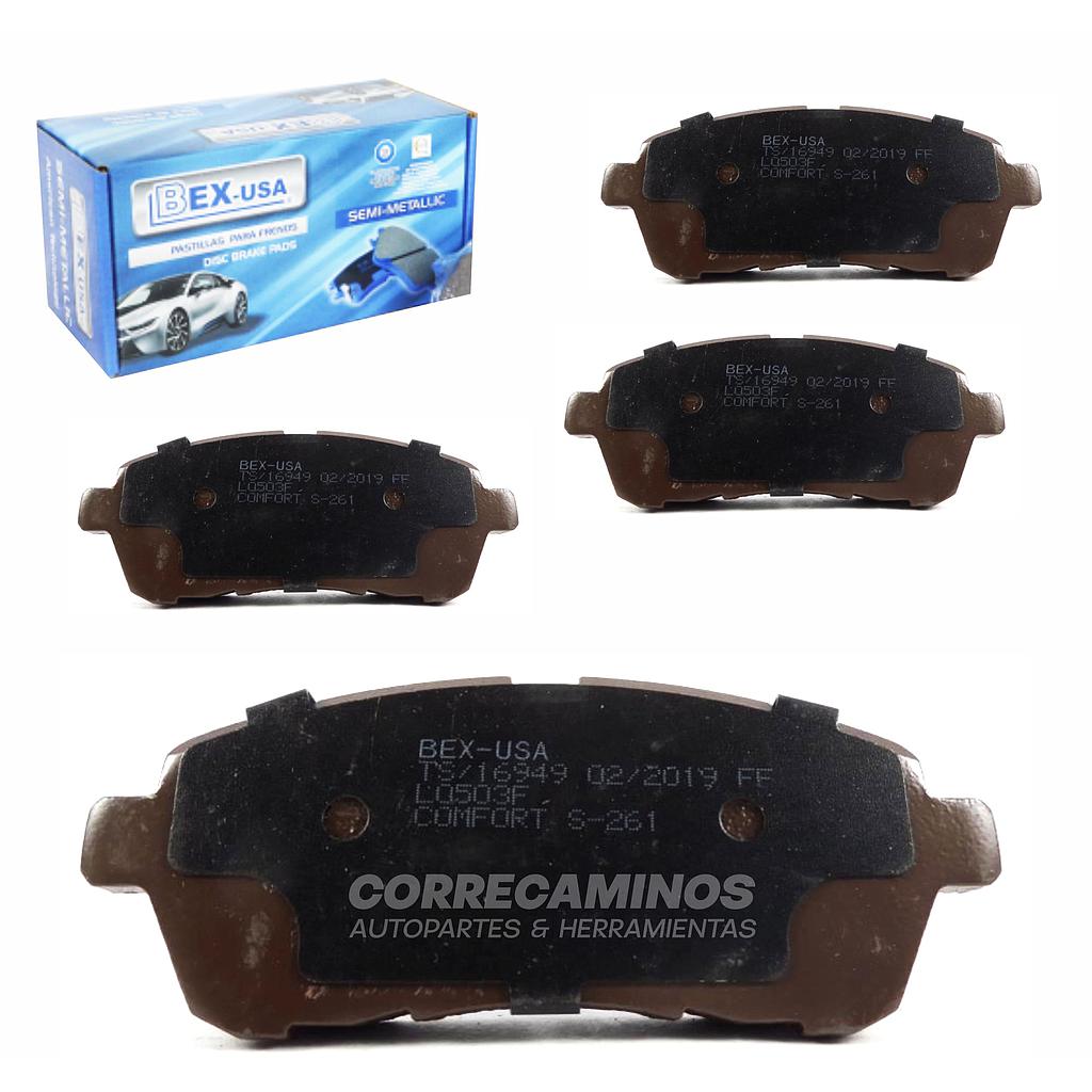 PASTILLAS MAZDA 2 09> FIESTA 11> SUZUKY DZIRE BALENO SUZUKI FRONX (BEX USA) 10287 <