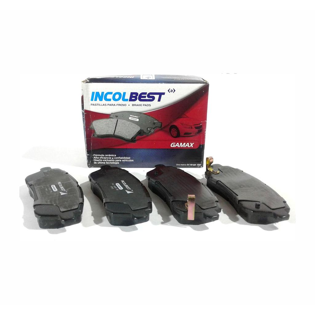 PASTILLAS FIESTA 11> MAZDA 2 ERTIGA  SUZUKY DZIRE BALENO SUZUKI FRONX (GAMAX) 10287 <