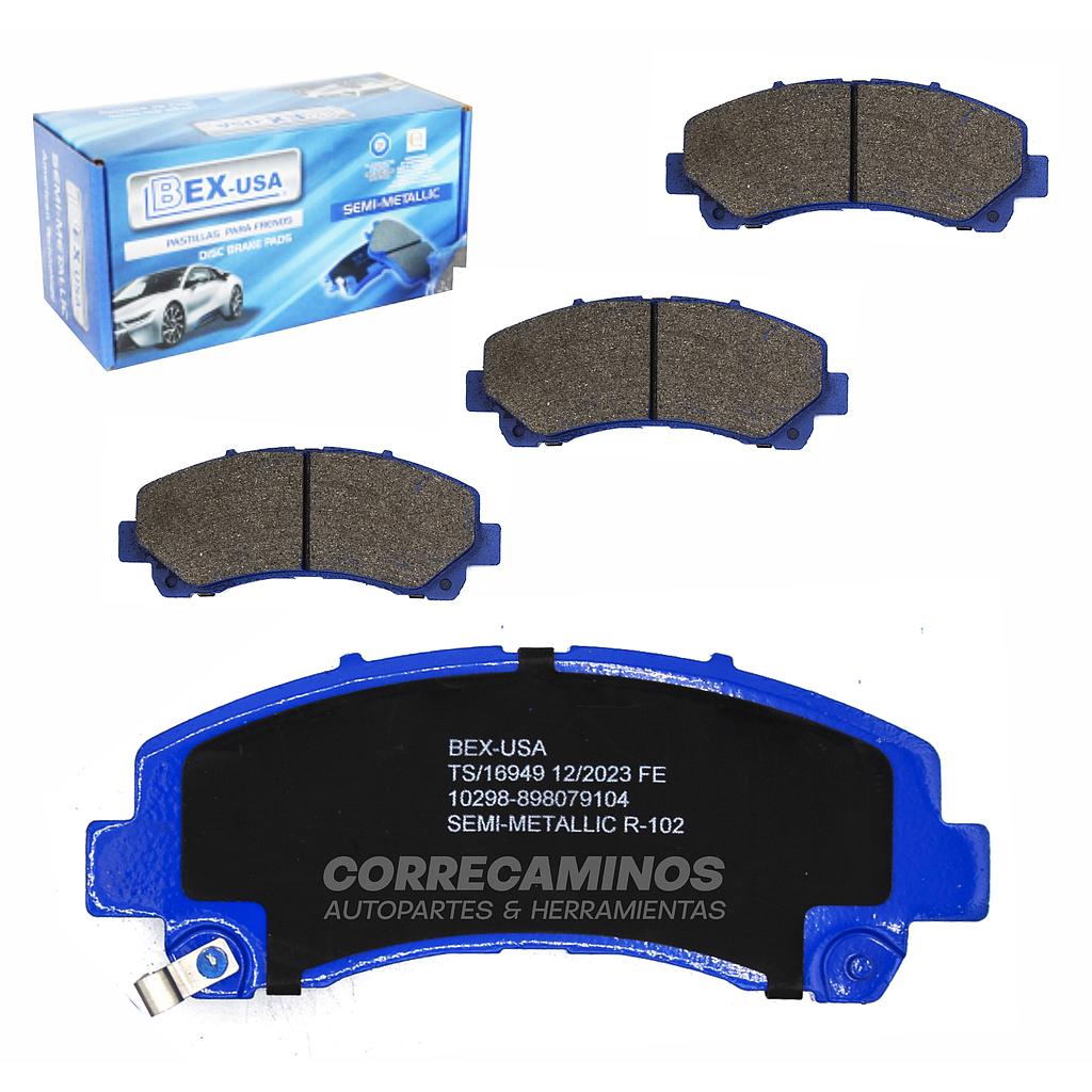 PASTILLAS D-MAX 09> TRAIL BLAZER (BEX USA) 10298<