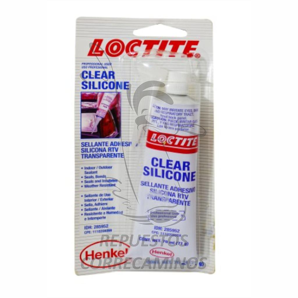 SILICONA TRANSPARENTE (LOCTITE) 70ML