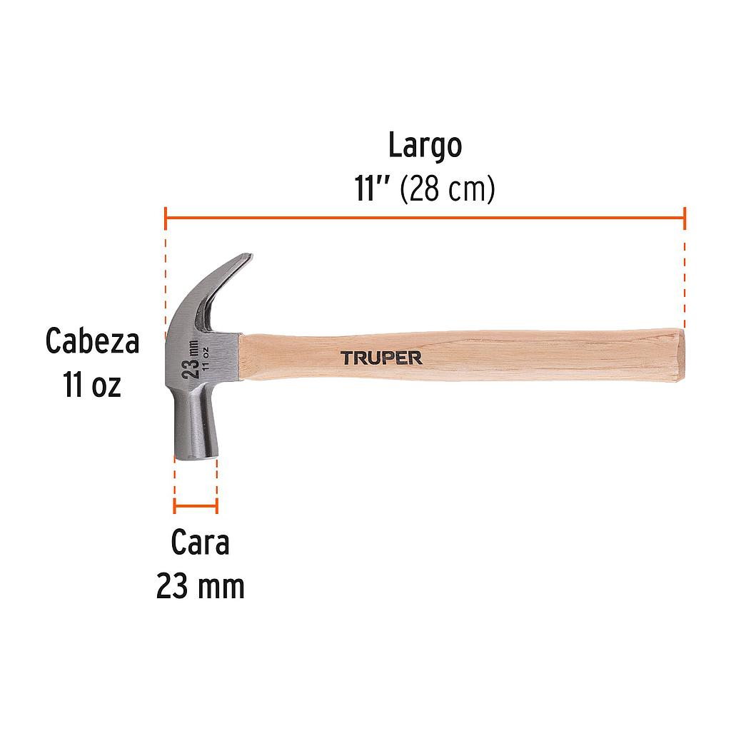 P4-5-C5 MARTILLO COMUN MANGO MADERA 23MM 10557