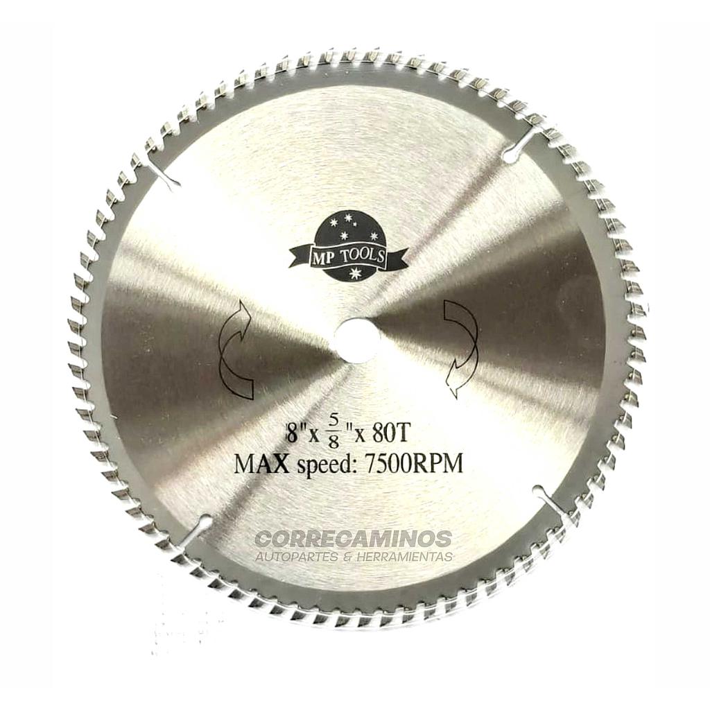 DISCO CORTE MADERA 8 X 5/8 80D                              
