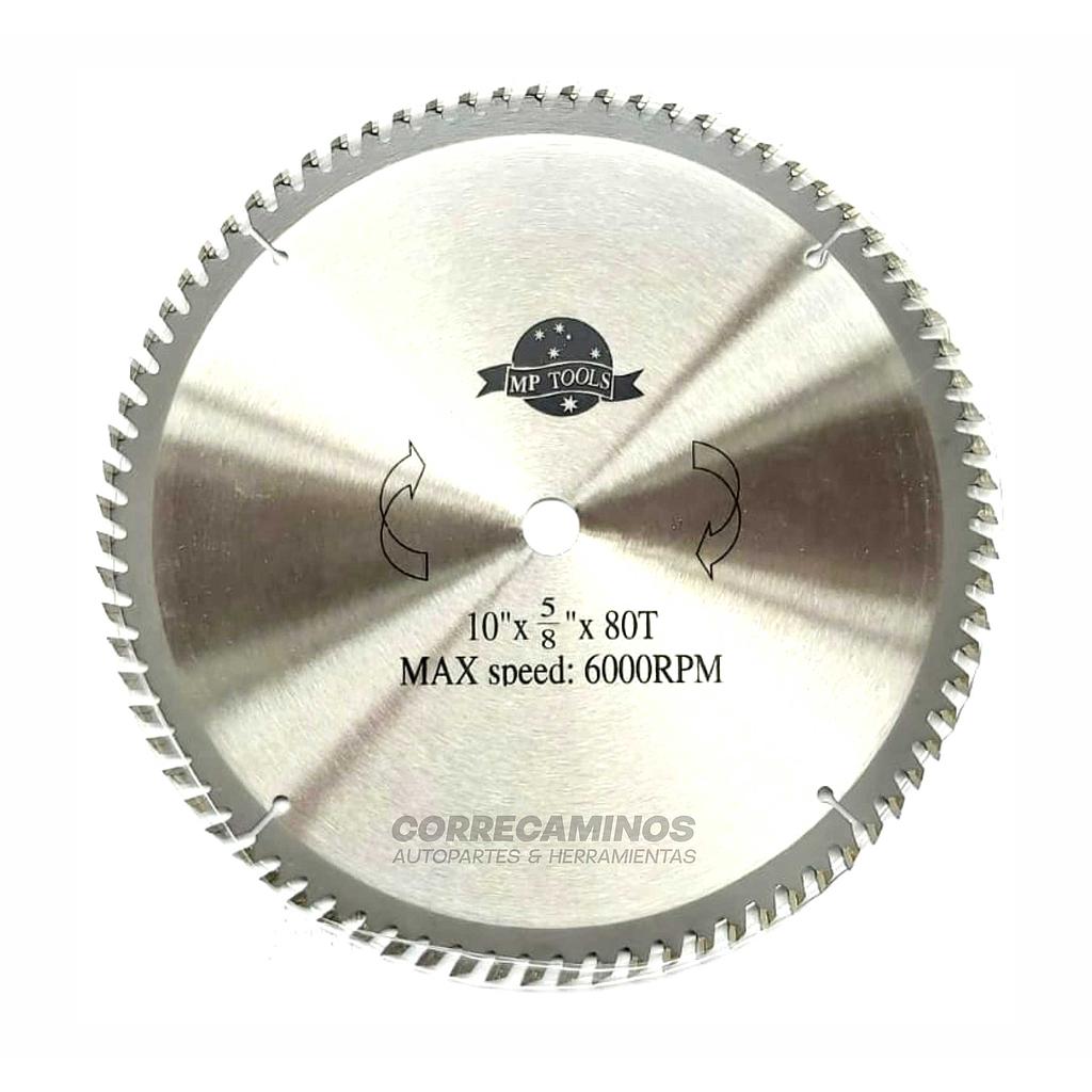 DISCO CORTE MADERA 10&quot; X 5/8 80D 1101771