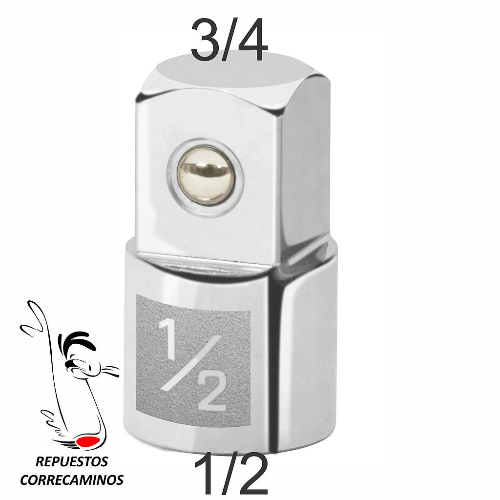 CONVERTIDOR 1/2 H X 3/4 M 13426