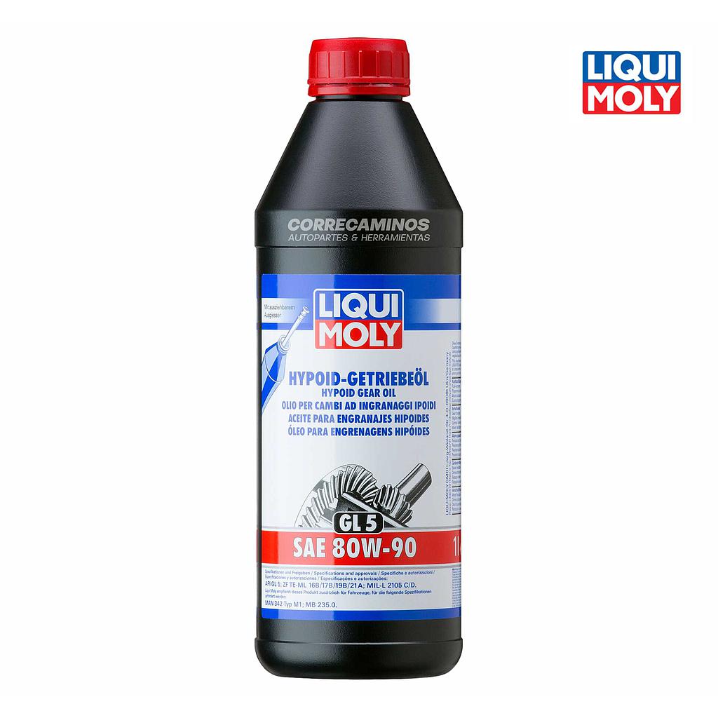 P4-35-F2 ACEITE TRASMISION MANUAL 80W90 GL5 (LIQUI MOLY) 1000ML LM4406