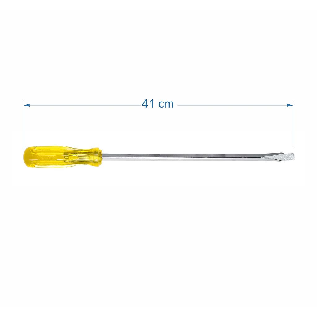# DESTORNILLADOR EXTRA LARGO DE FUERZA 3/8 X 41CM (CUADRADO)