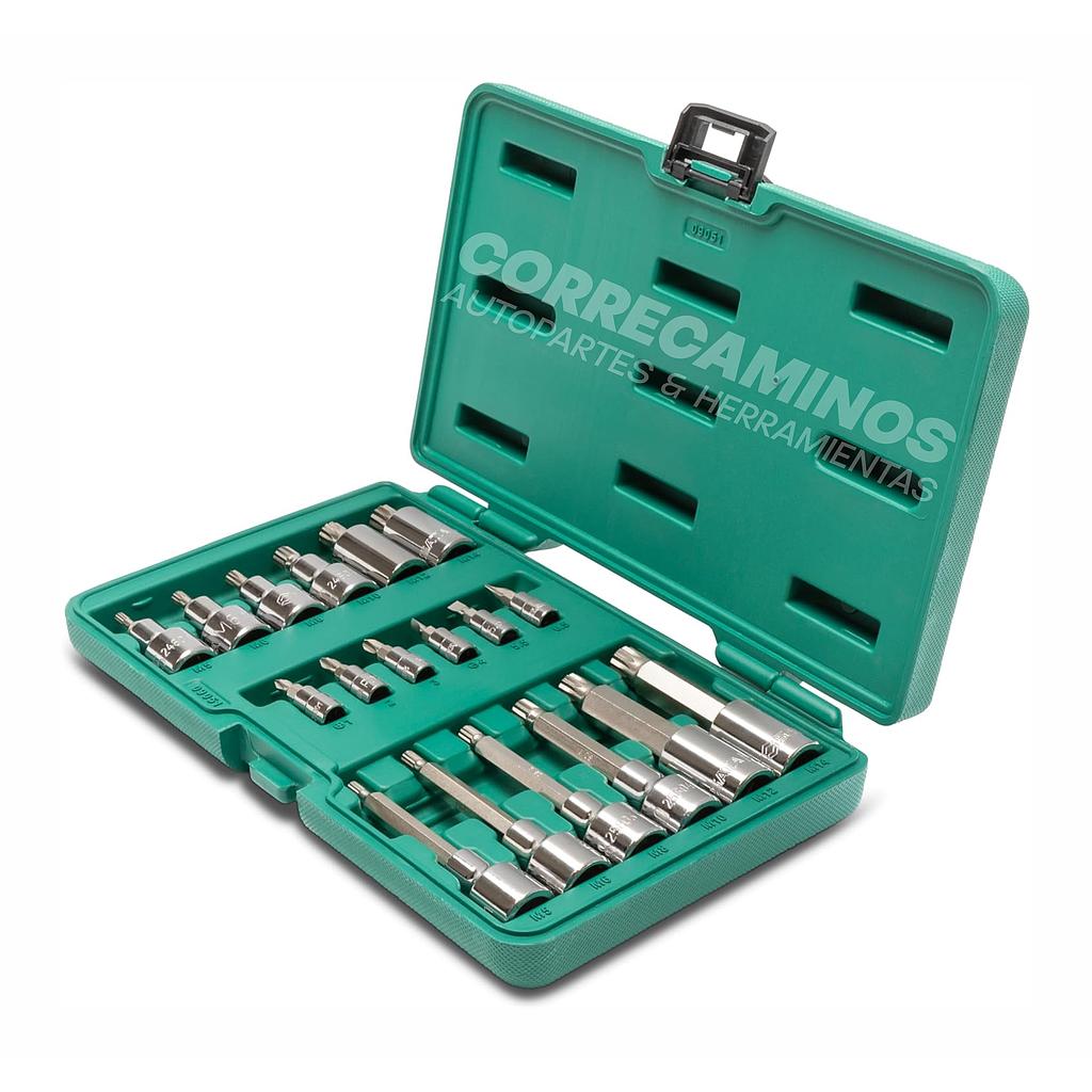 P3-18.2-A1 KIT PUNTAS MULTI ESTRIA 20P (SATA) ST09051SJ