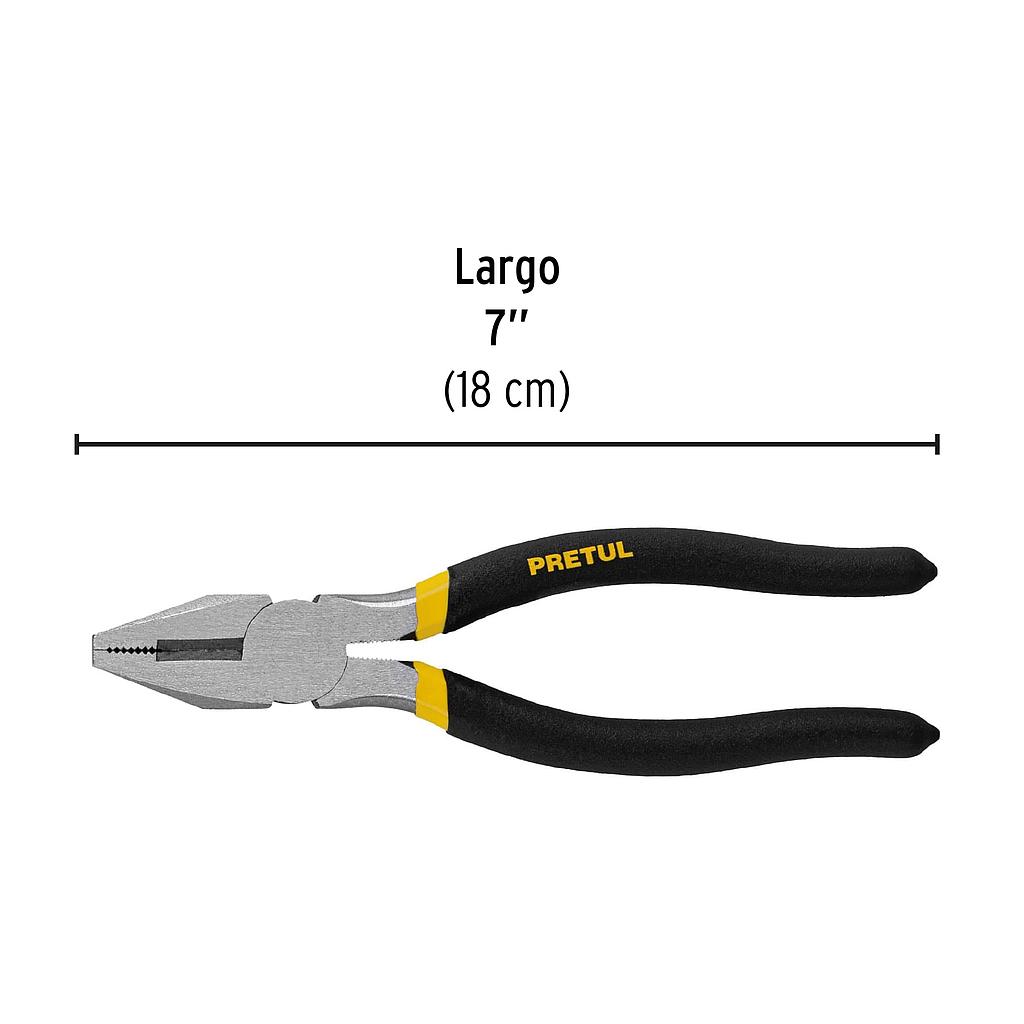P2-31-A2  ALICATE 7&quot; (PRETUL) 22603