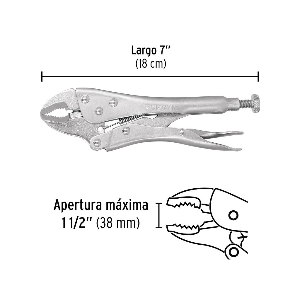 P2-31-C2 HOMBRE SOLO 7&quot; PRETUL 22701