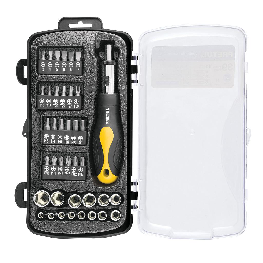 P2-30-E5- KIT DESTORNILLADOR 39 PIEZAS 23971