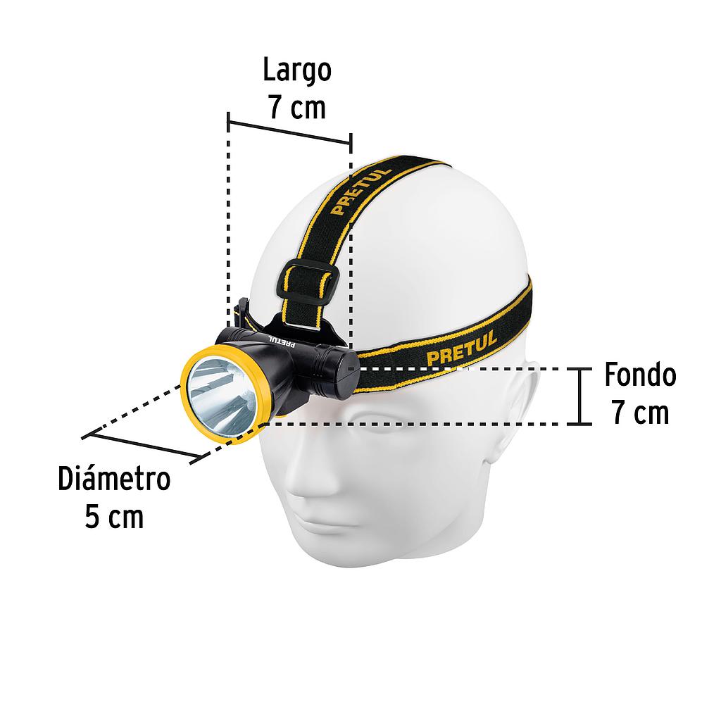 P2-31-E1 LINTERNA CABEZA RECARGABLE 29088