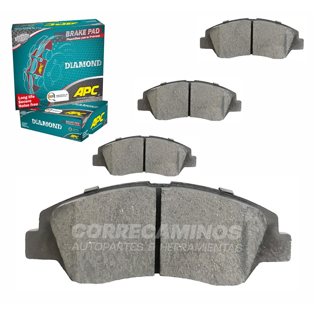 PASTILLAS GRAND I10 DEL (APC) 3572