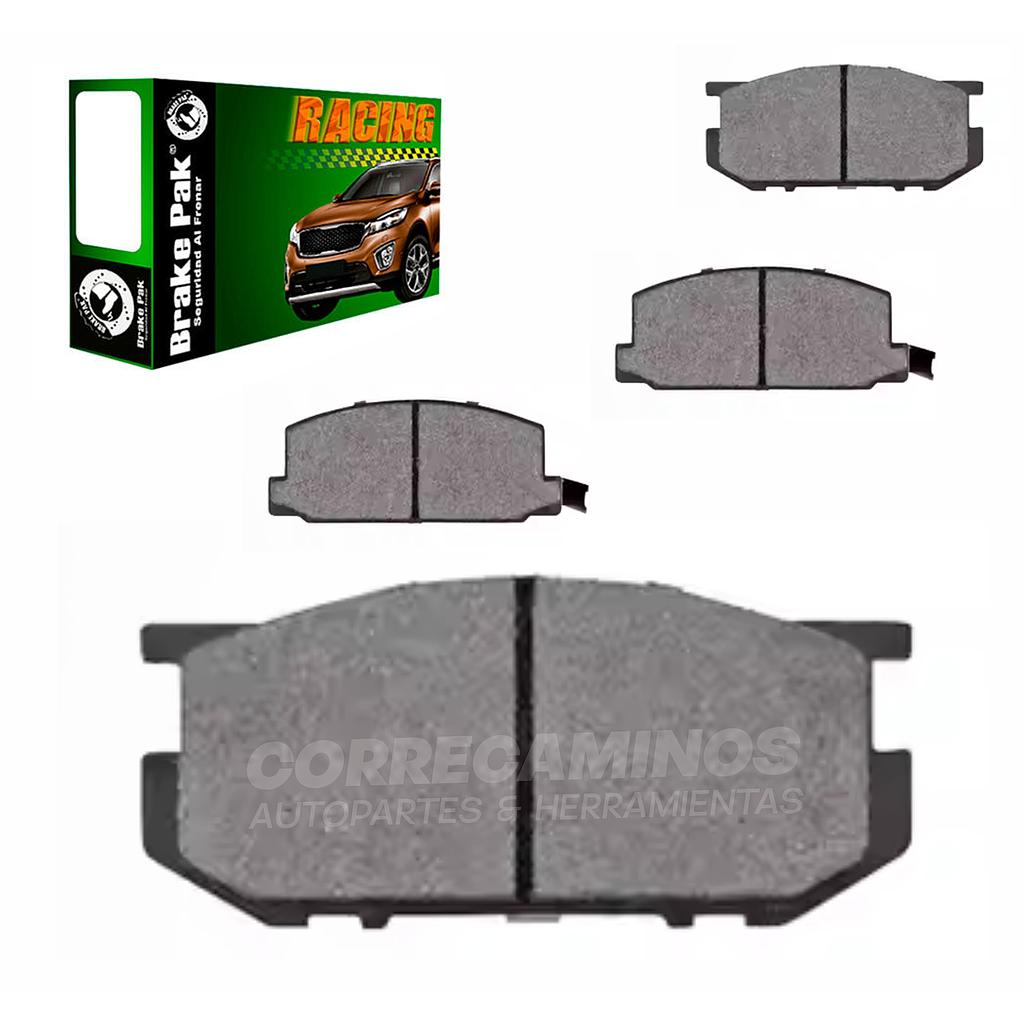 PASTILLAS SUBARU SEDAN GL DL COROLLA 80-83 (BRAKE PAK) 7113&lt;