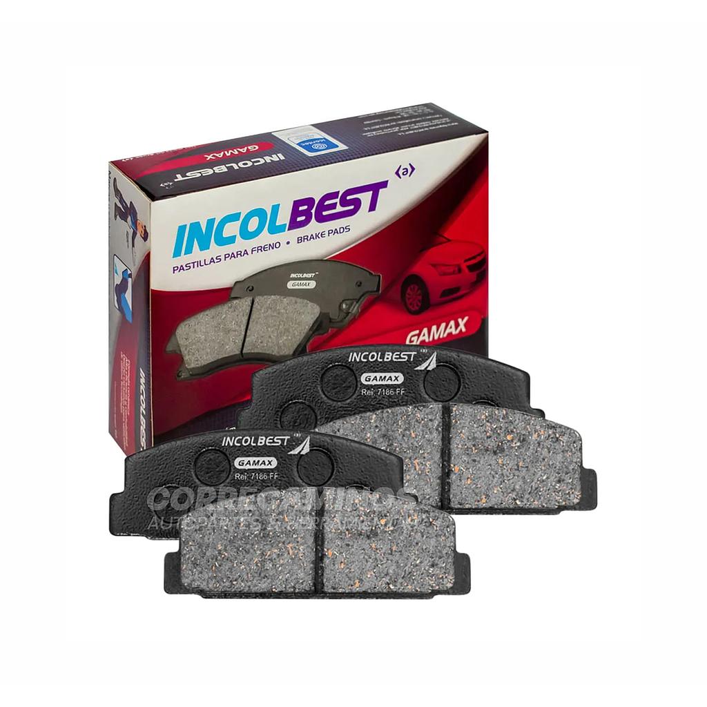 P4 PASTILLAS MAZDA 3 6 CX7 03-07 TRASERAS (GAMAX) 7186&lt;