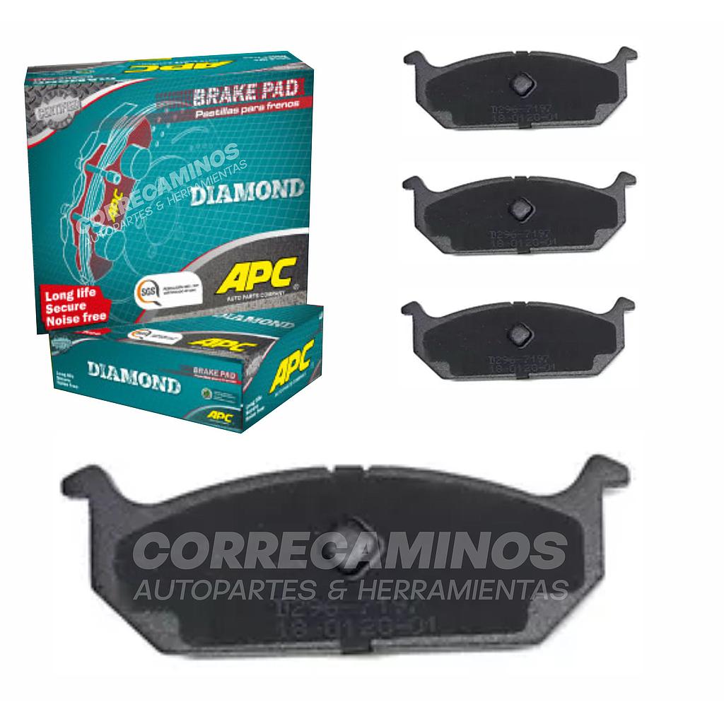 PASTILLAS FRENO CHEVROLET SPRINT (APC) 7197 <