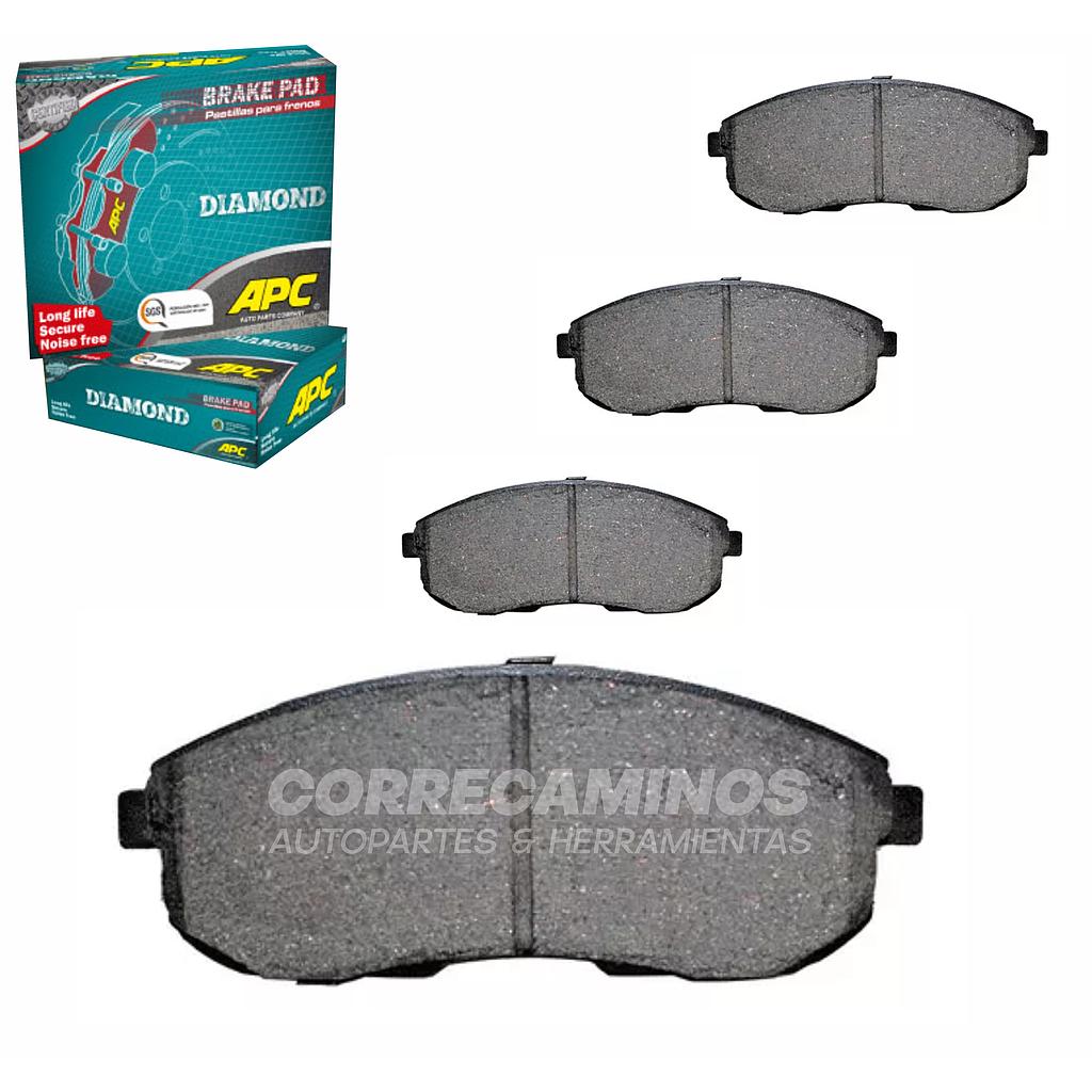 PASTILLAS NISSAN TIIDA MAXIMA SUZUKI SX4 HIBRIDA (APC) 7318 <