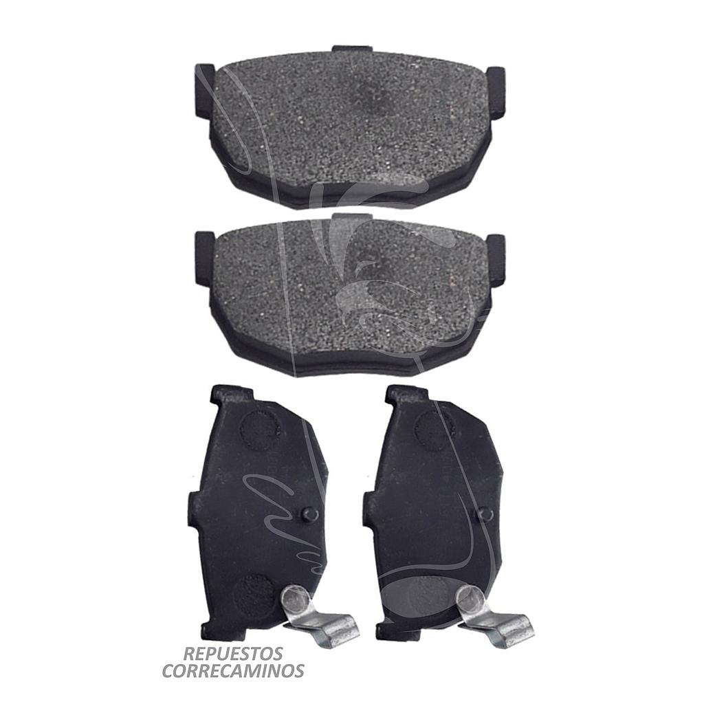 PASTILLAS ELANTRA TIBURON CERATO ESPECTRA CICLON 2.0 JAC B CROSS TRASERA (FW) 7344