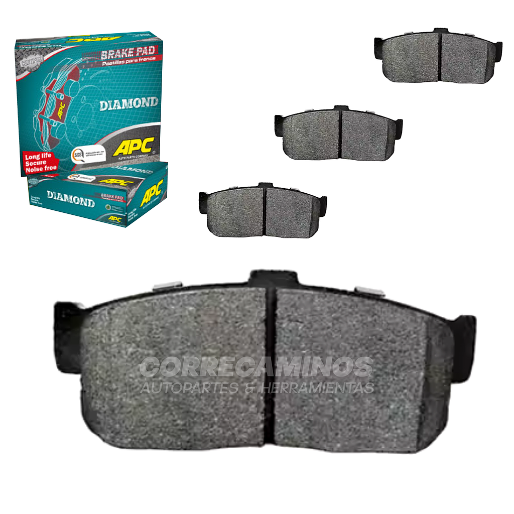 PASTILLAS SENTRA SUZUKY CIAZ B13 (APC) 7389 &lt;