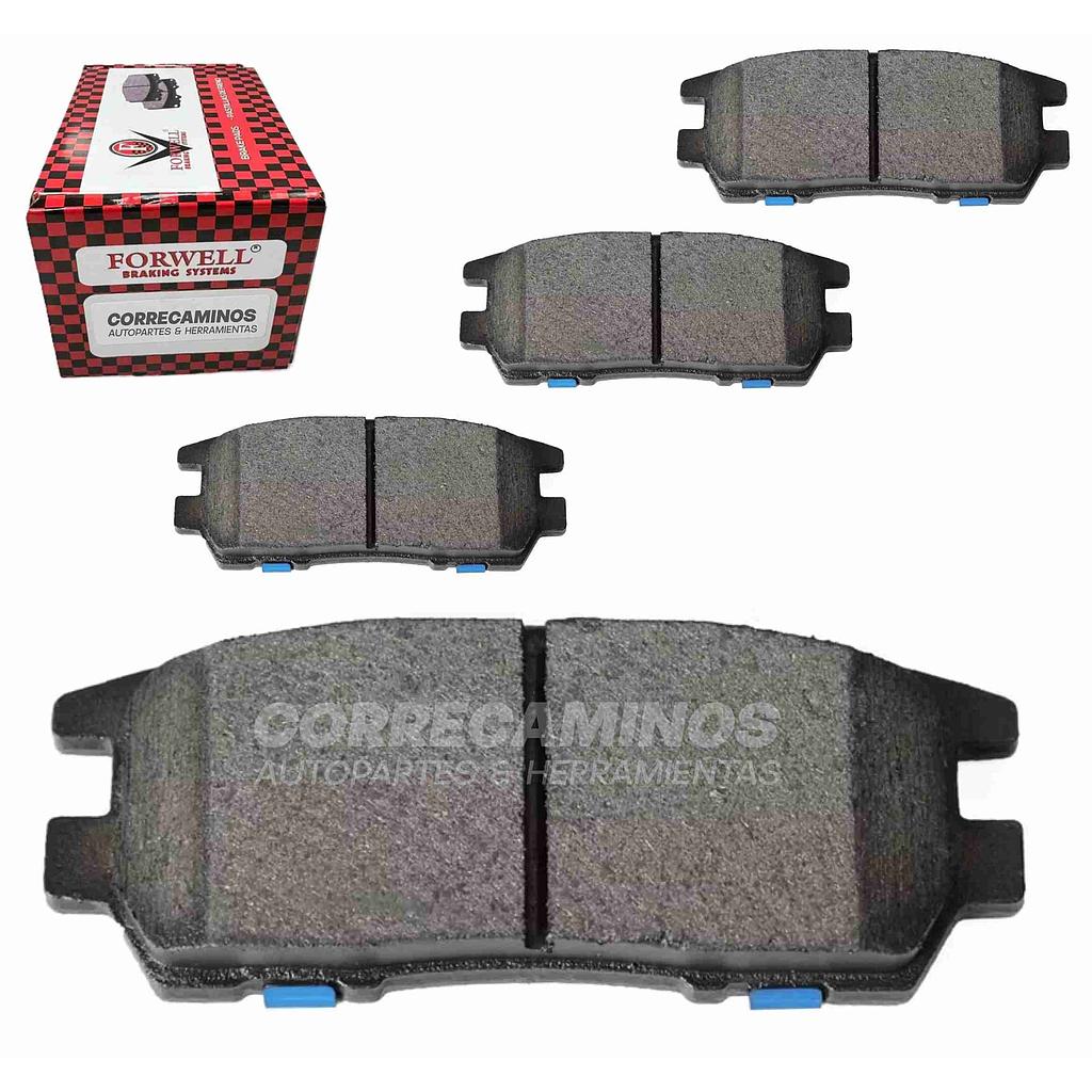 PASTILLAS MONTERO V6 TRASERAS (FW) 7447<