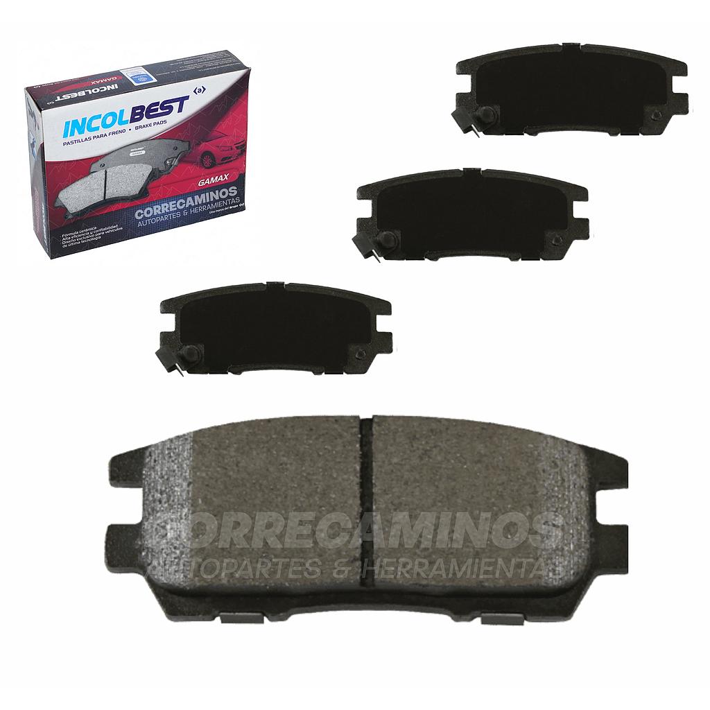 PASTILLAS MONTERO V6 3.0 TRASERAS (GAMAX) 7447<