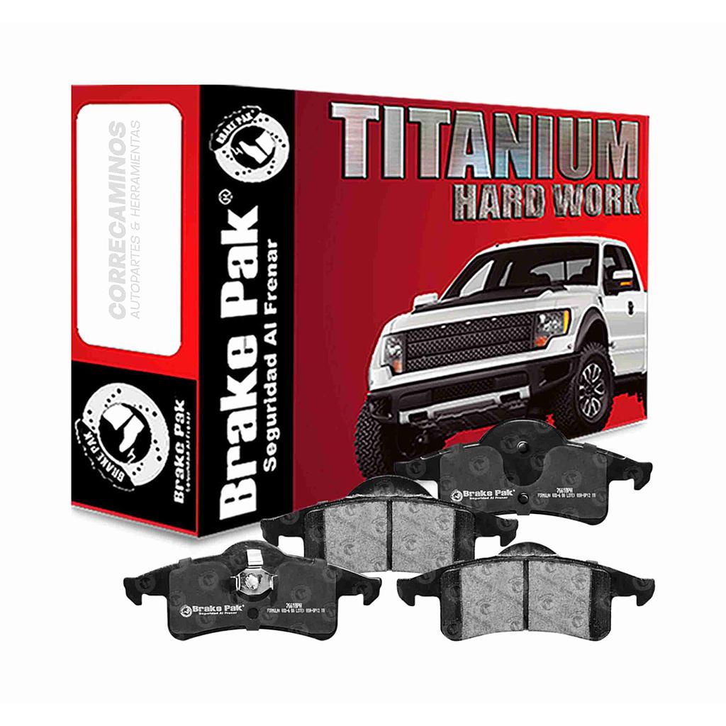 PASTILLAS GRAND CHEROKE TRASERAS (BRAKE PAK) 7661<