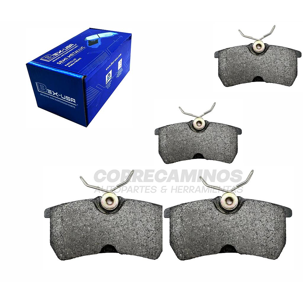 PASTILLAS FOCUS FIESTA TRASERAS (BEX USA) 7763&lt;