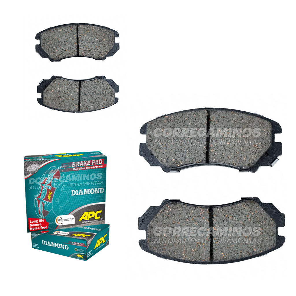 PASTILLAS SOUL TUCSON FRENO SPORTAGE FQ 2.0 DFSK GLORI (APC) 7825 <