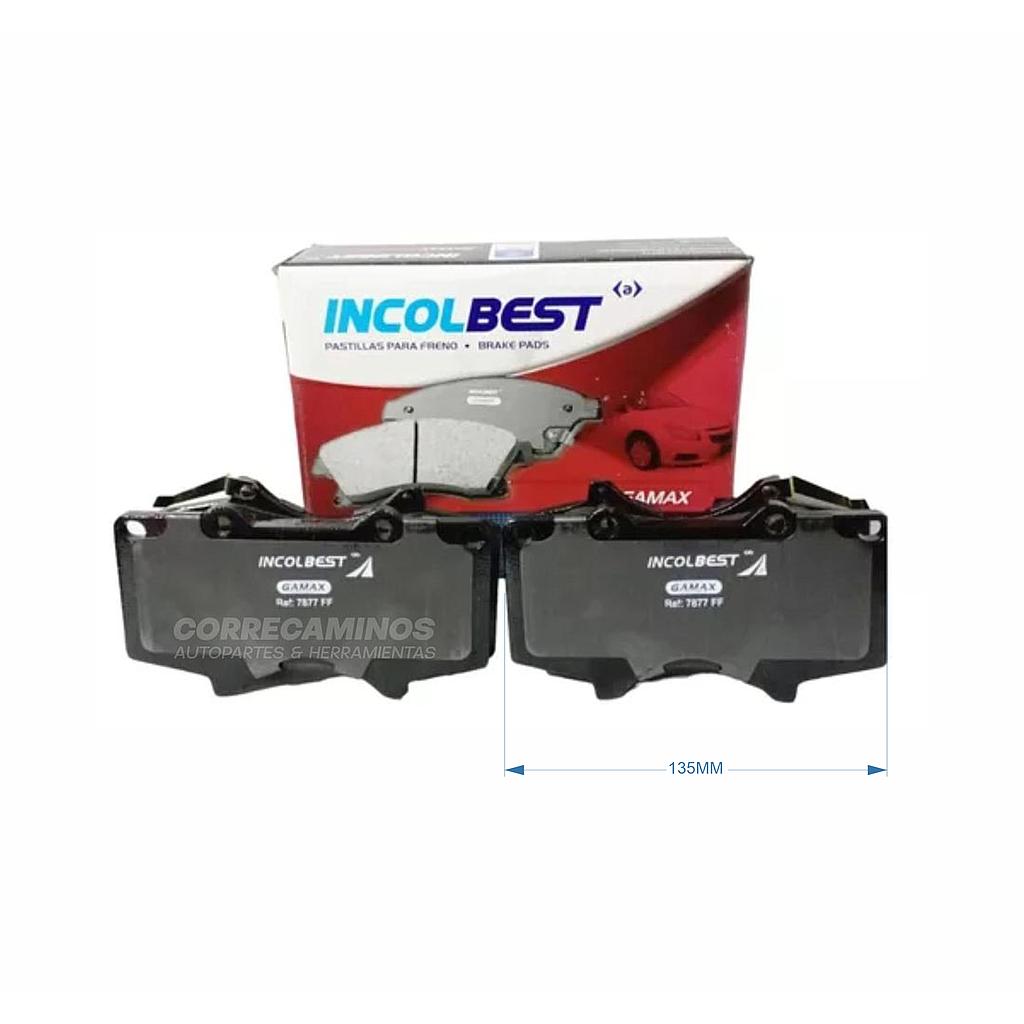 P4 PASTILLAS VIGO RUNNER PRADO FORTUNER 13> REVO  (GAMAX) 7877 >