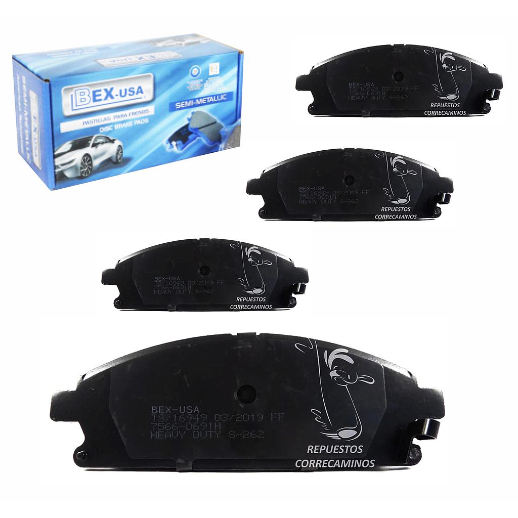 PASTILLAS PATHFINDER XTRAIL 96-05 (BEX USA) 7566