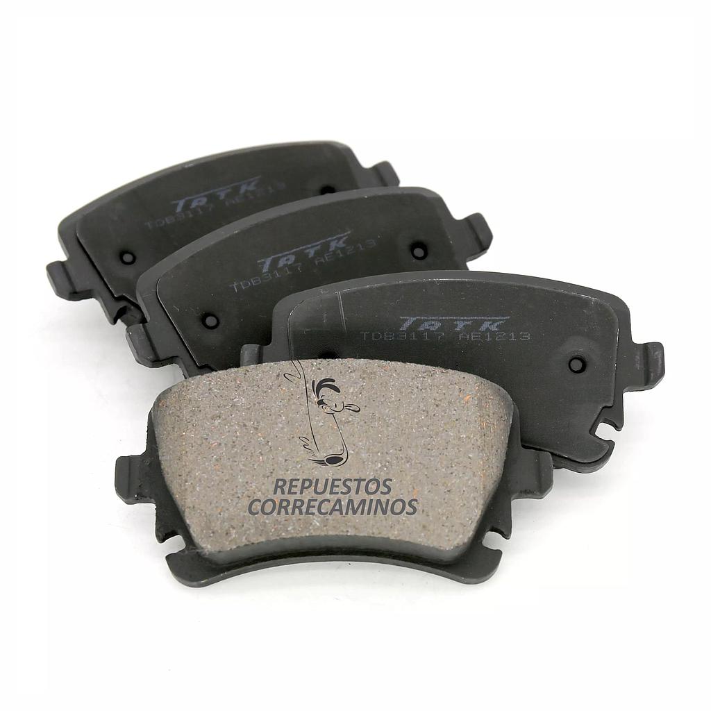 PASTILLAS TRANSPORTER AUDI A6 S4 A8 TRASERAS 05-11 (TRAMELCO) 7921