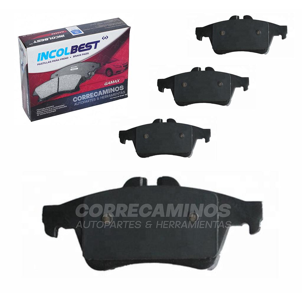 [7957BU] PASTILLAS MAZDA 3 5 LAGUNA ECOSPORT FOCUS TRASERAS (GAMAX) 7957<