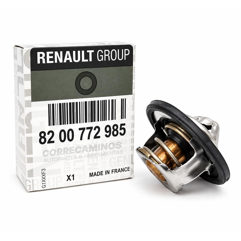 P3-10-B2 TERMOSTATO CLIO F2 SYMBOL MEGANE CAPTUR LOGAN SANDERO DUSTER (ORIGINAL) 8200772985<