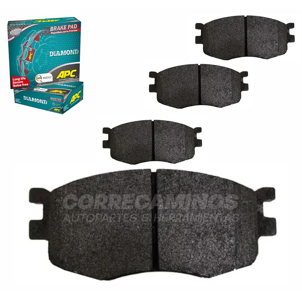 PASTILLAS FRENO VISION XCITE (APC) 8266&lt;