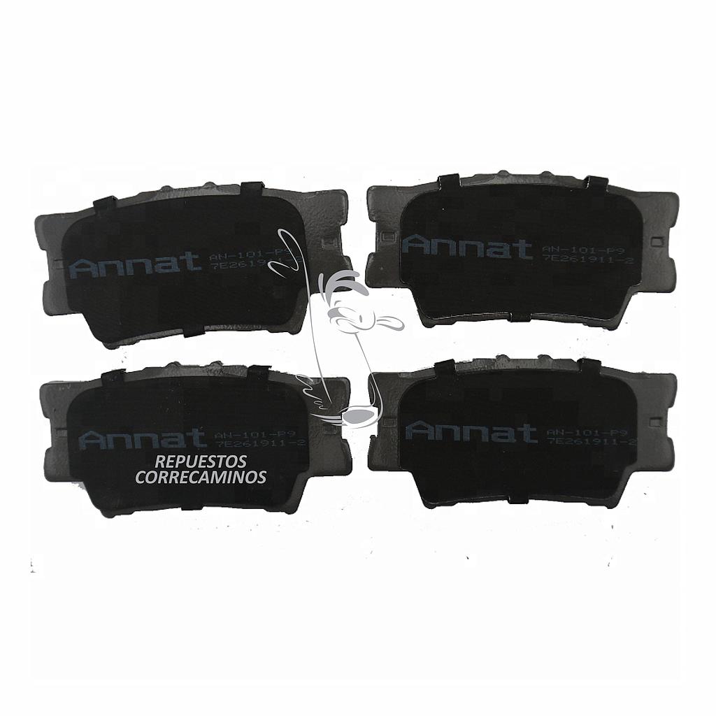 PASTILLAS TOYOTA RAV 4 2017 TRASERAS (BEX USA) 8332