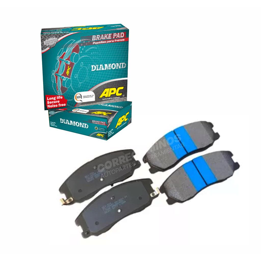 PASTILLAS FRENO CHEVROLET CAPTIVA DELANTERAS (APC) 8381 <