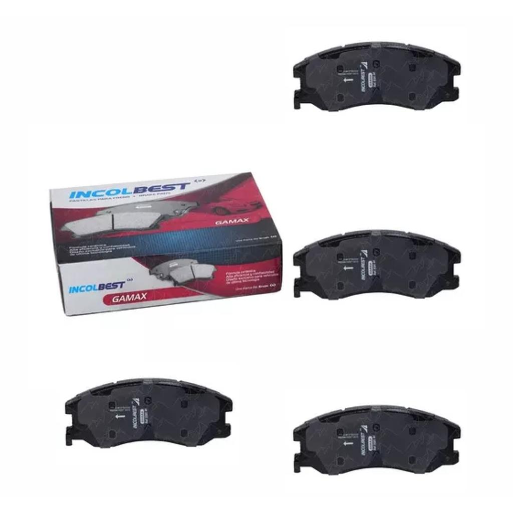 PASTILLAS CAPTIVA DELANTERAS (GAMAX) 8381<