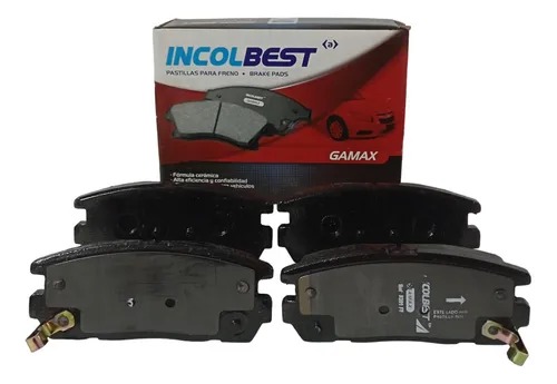 PASTILLAS CAPTIVA "NO TURBO" TRASERA (GAMAX) 8391<