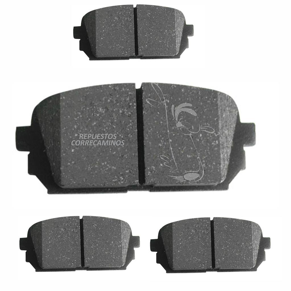 PASTILLAS CARENS RONDO SEDONA TUCSON 07-08 TRASERA (BRAKEPAK) 8413&lt;