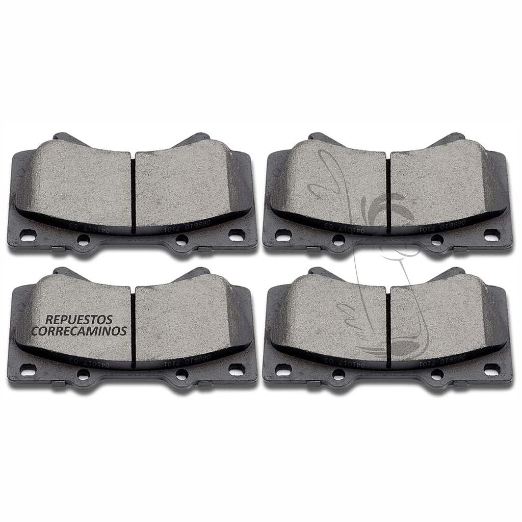 PASTILLAS LEXUS LX570 LAND CRUSIER (GAMAX) 8419