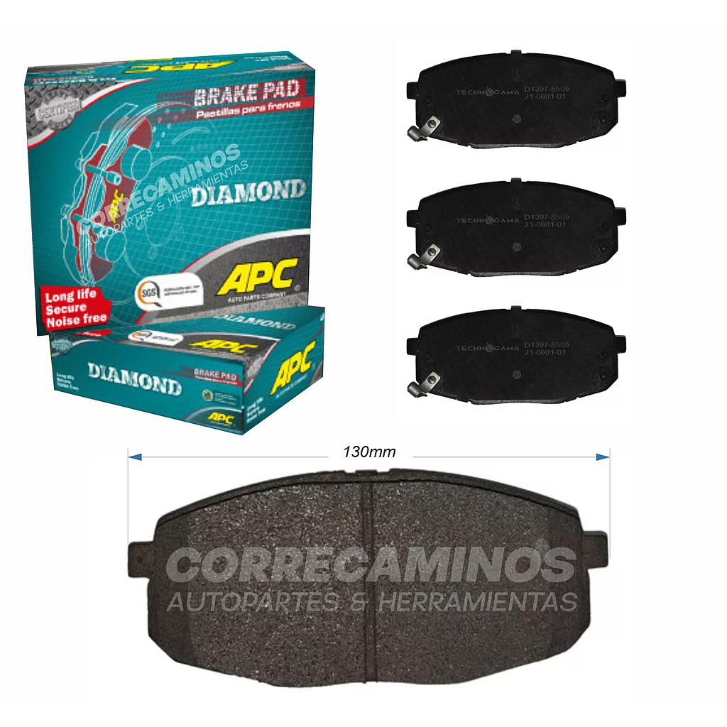 PASTILLAS ELANTRA CERATO SOUL CARENS I30 DELANTERAS 09-12 8505 &lt;