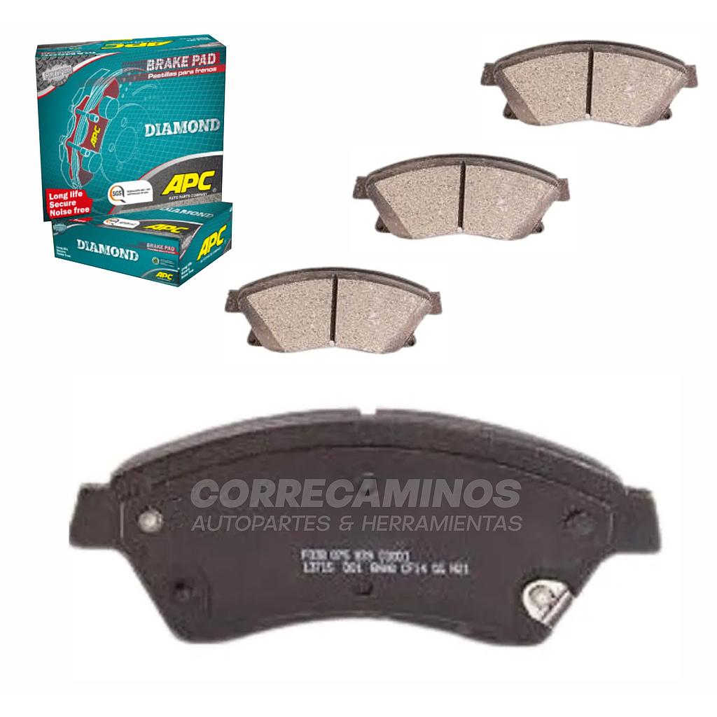PASTILLAS CRUZE TRACKER COBAL SONIC DELANTERAS (APC) 8730C &lt;