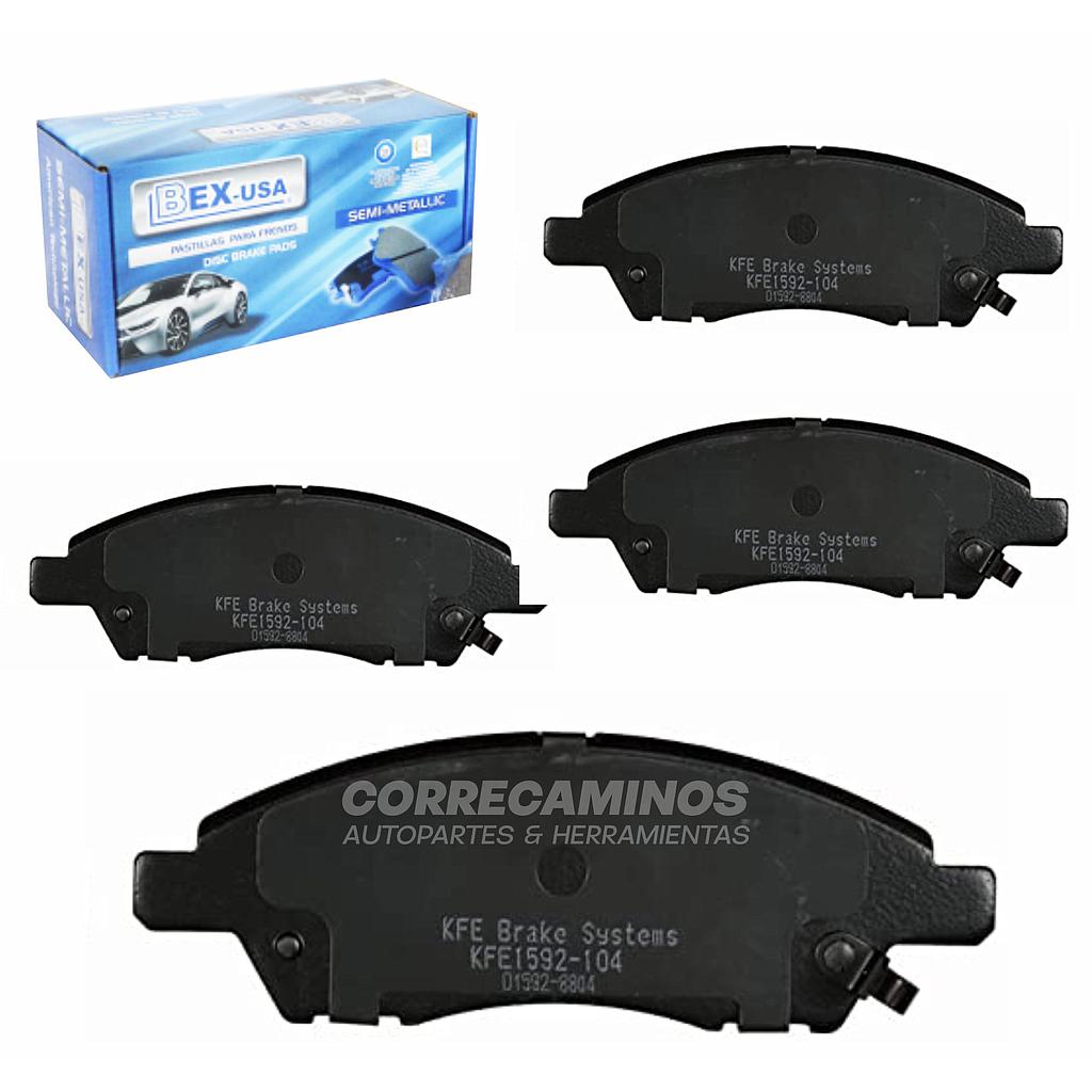 PASTILLAS VERSA TIIDA MARCH (BEX USA) 8804 &lt;