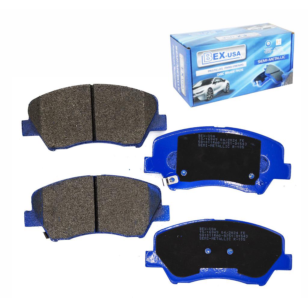PASTILLAS SOLUTO I25 I30 I35 CERATO FORTE ELANTRA VELOSTER DEL TODOS (BEX USA) 8806 &lt;