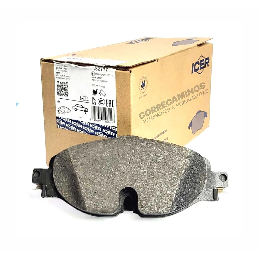 PASTILLAS GOLF 15&gt; AUDI A3 TT JETTA LEON (BRAKE PAK) 8989 &lt;