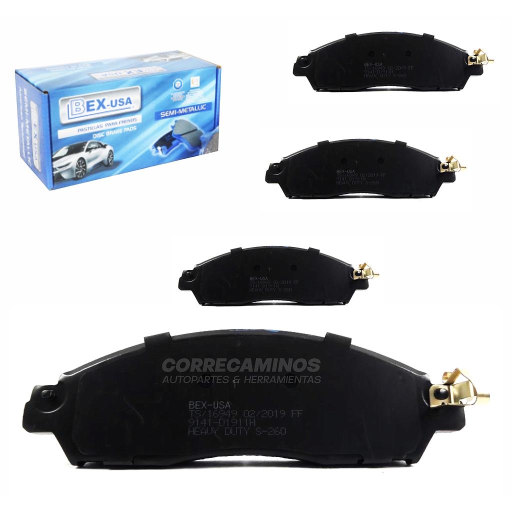 PASTILLAS NP300 DMAX FRONTIER ALASKAN NAVARA 17> (BEX USA) 9141<