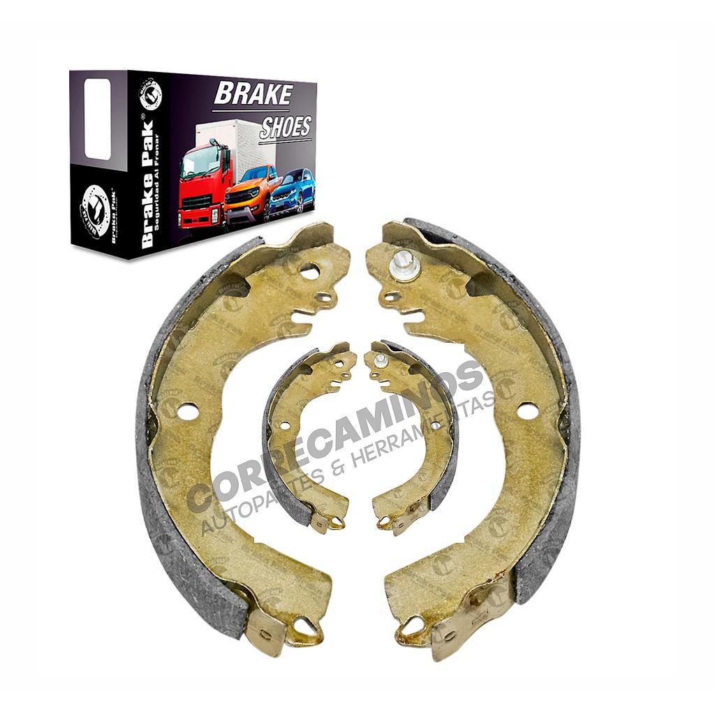 P3-41-E1 ZAPATAS VERSA TIIDA LANCER (BRAKE PAK) BP-1589&lt;